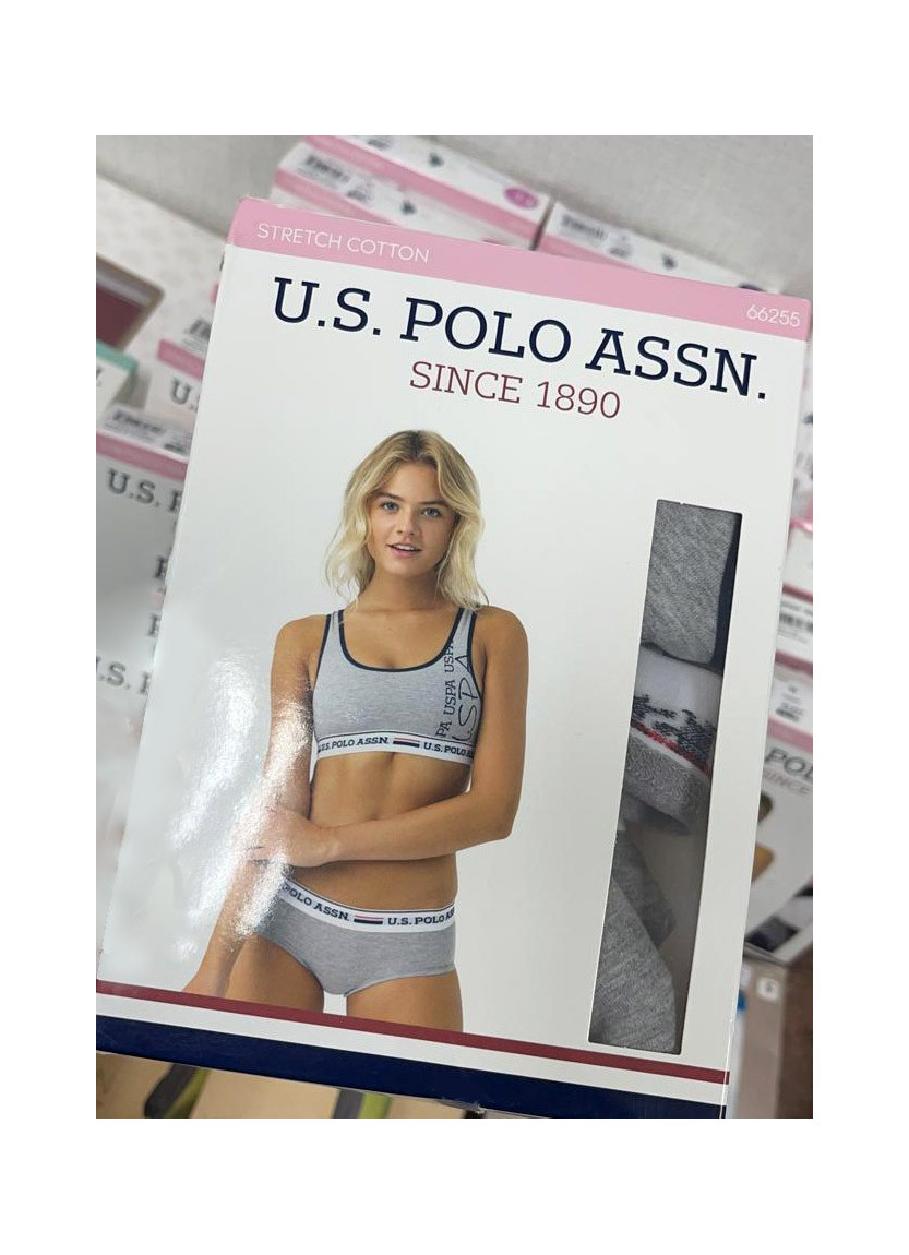 Женский Комплект: Бюстье и Трусы-Шорты U.S. Polo Assn. 66255