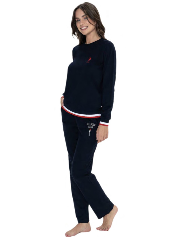 Navy Women’s Homewear Set U.S. Polo Assn. 20110