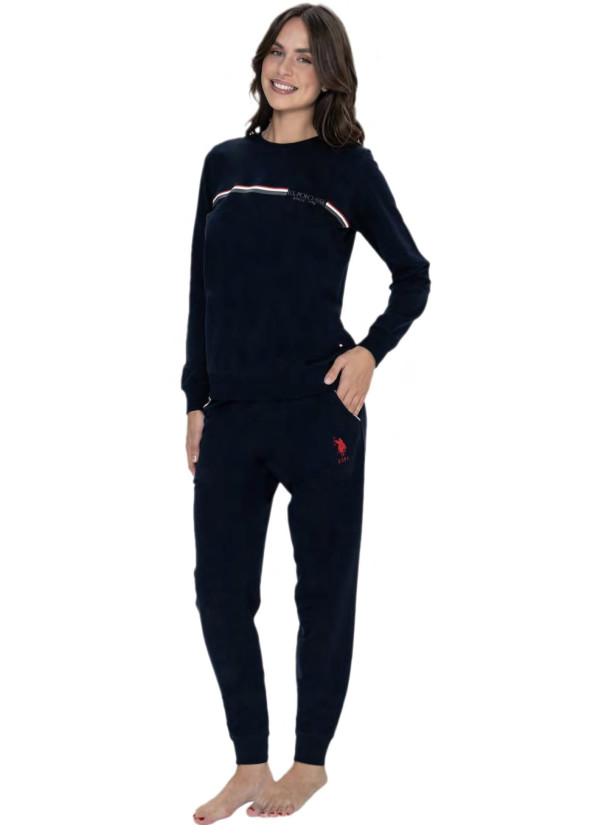 Navy Women’s Homewear Set U.S. Polo Assn. 20111