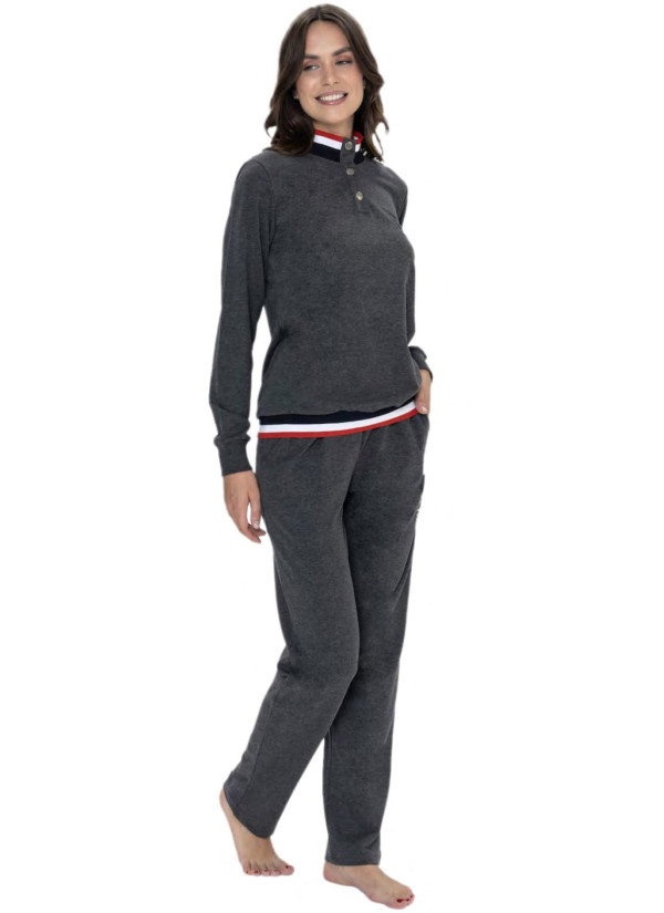 Anthracite Women’s Homewear Set U.S. Polo Assn. 20112
