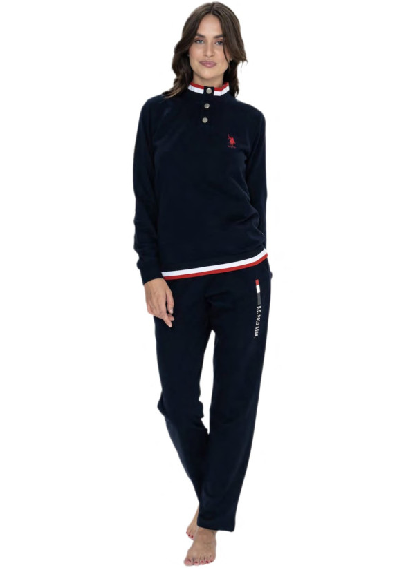 Navy Women’s Homewear Set U.S. Polo Assn. 20112