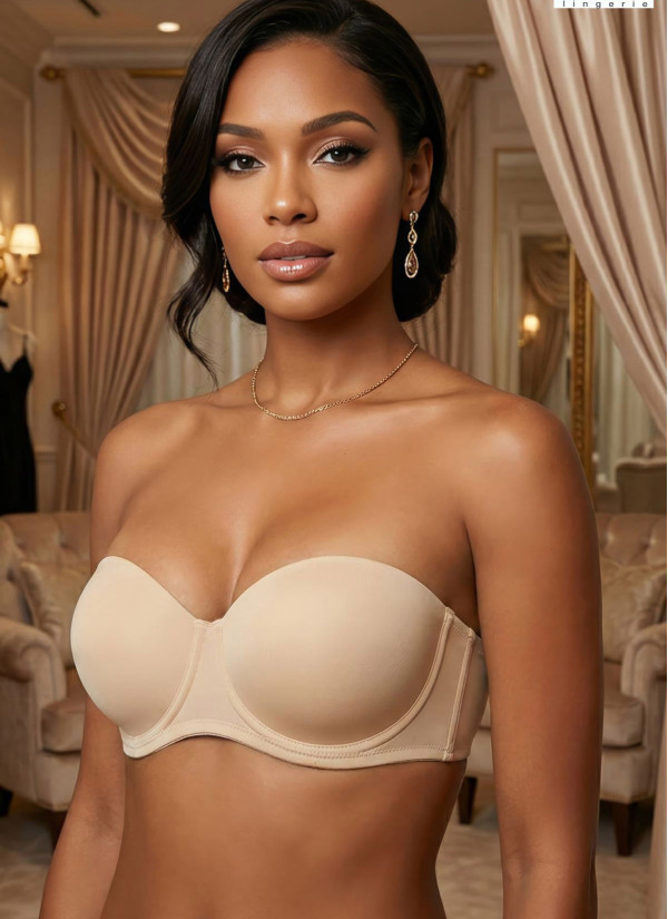 Le Jardin Elita 7030 Push-Up Bra - Nude