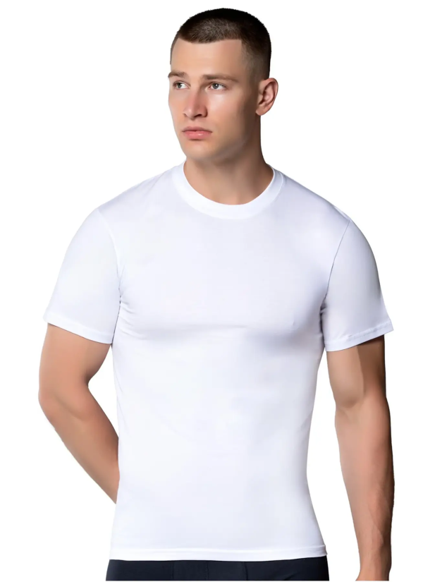 Men's Cotton Tank Top White (12 pcs/pack) Gumus 3005