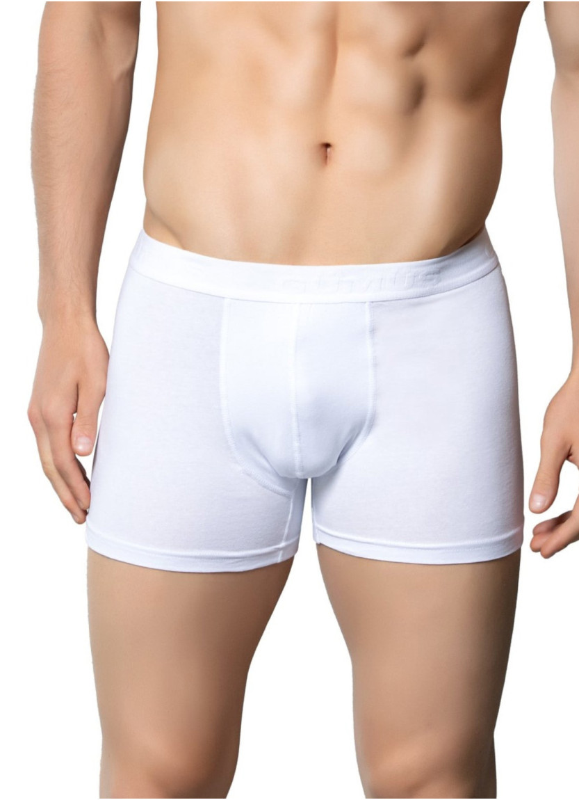 Men's Stretch Boxer Briefs White (Individual Packaging) Gumus 4018