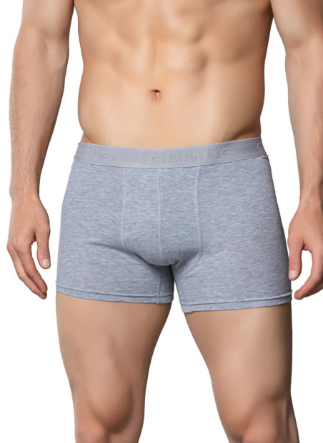 Men's Stretch Boxer Briefs Grey (Individual Packaging) Gumus 4018