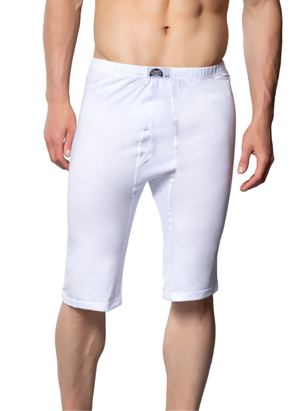 Men's Ottoman Long Underwear White (Individual Packaging) Gumus 4021