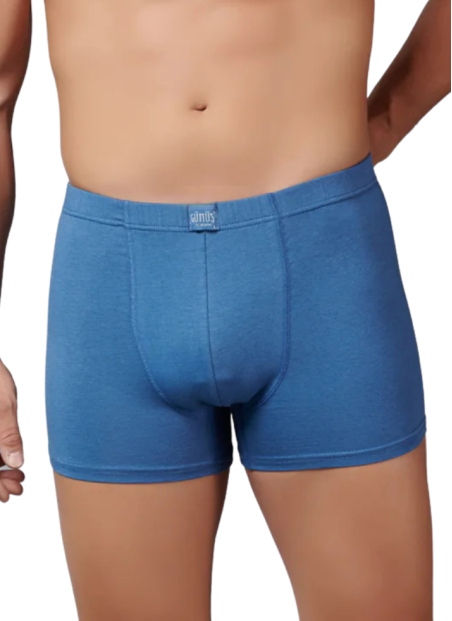 Men's Modal Stretch Boxer Briefs Indigo (Individual Packaging) Gumus 7009